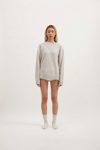 Remain Kennedy Knit - Mist Grey  Hyde Boutique   