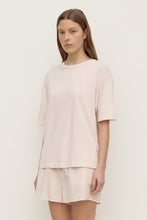 Load image into Gallery viewer, ASSEMBLY LABEL kira cotton hemp tee - soft rose
