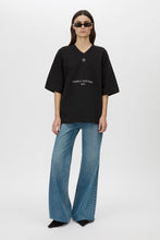 Load image into Gallery viewer, Camilla and Marc Larissa Logo Tee - Black Hyde Boutique
