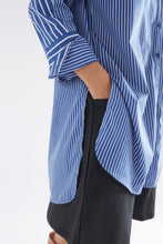 Load image into Gallery viewer, Elk Ligne Print Shirt - Blue Stripe  Hyde Boutique   
