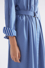 Load image into Gallery viewer, Elk Ligne Shirtdress - Blue Stripe  Hyde Boutique   
