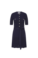 Load image into Gallery viewer, Rebecca Vallance Lucy Knit Mini Dress - Navy | PRE ORDER End Nov  Hyde Boutique   
