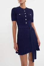 Load image into Gallery viewer, Rebecca Vallance Lucy Knit Mini Dress - Navy | PRE ORDER End Nov  Hyde Boutique   
