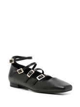 Load image into Gallery viewer, Alohas Luke Leather Ballet Flats - Black  Hyde Boutique   
