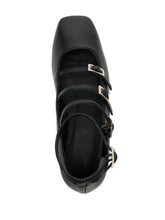 Load image into Gallery viewer, Alohas Luke Leather Ballet Flats - Black  Hyde Boutique   
