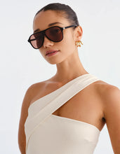 Load image into Gallery viewer, Luv Lou The Eve Sunglasses - Black Sunglasses Luv Lou
