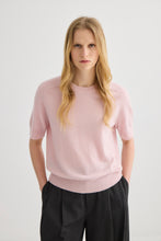 Load image into Gallery viewer, Laing Jasper Short Sleeve Crewneck - Blush Apparel > Women > Clothing > Knitwear > Knit Tops > Short Sleeve Knit Tops > Laing Hyde Boutique
