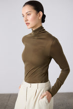 Load image into Gallery viewer, Laing Tencel Polo - Khaki Hyde Boutique
