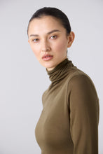 Load image into Gallery viewer, Laing Tencel Polo - Khaki Hyde Boutique
