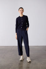 Load image into Gallery viewer, Laing Sylvia Merino Cardigan - Navy Apparel > Women > Clothing > Knitwear > Cardigans > Laing Hyde Boutique
