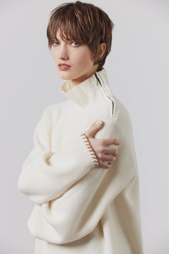 Laing Aidan Ribbed Sweater – Milk  Hyde Boutique   