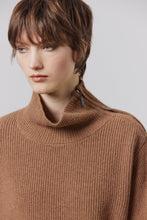 Load image into Gallery viewer, Laing Aidan Ribbed Sweater – Saddle  Hyde Boutique   

