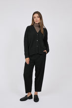 Load image into Gallery viewer, Marlow Ligne Tapered Pant - Black Hyde Boutique
