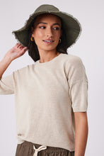 Load image into Gallery viewer, Marlow Linen Bucket Hat - Olive  Hyde Boutique   
