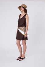 Load image into Gallery viewer, Marlow Luna Linen Dress - Carob

