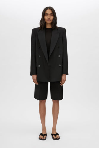 Camilla and Marc Mackinley Double Breasted Blazer - Black Hyde Boutique