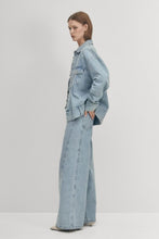 Load image into Gallery viewer, Alohas Magda Denim Pants - Blue  Hyde Boutique   
