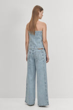 Load image into Gallery viewer, Alohas Magda Denim Pants - Blue  Hyde Boutique   
