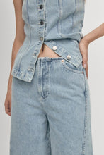 Load image into Gallery viewer, Alohas Magda Denim Pants - Blue  Hyde Boutique   
