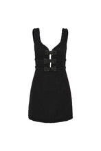 Load image into Gallery viewer, Rebecca Vallance Margo Bow Mini Dress - Black  Hyde Boutique   
