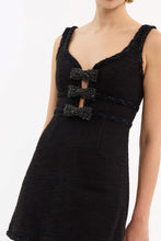 Load image into Gallery viewer, Rebecca Vallance Margo Bow Mini Dress - Black  Hyde Boutique   
