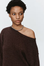 Load image into Gallery viewer, Marle Maye Jumper - Chocolate Hyde Boutique
