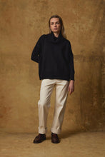 Load image into Gallery viewer, Standard Issue Merino Funnel Neck Jumper - Black  Hyde Boutique   
