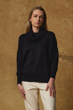 Load image into Gallery viewer, Standard Issue Merino Funnel Neck Jumper - Black  Hyde Boutique   

