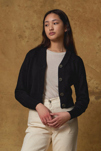 Standard Issue Merino Jacket - Black  Hyde Boutique   