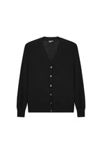 Load image into Gallery viewer, Standard Issue Light Merino V Neck Cardigan - Black Hyde Boutique
