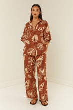 Load image into Gallery viewer, Palm Noosa Mirage Shirt - Brown Shells  Hyde Boutique   
