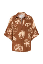 Load image into Gallery viewer, Palm Noosa Mirage Shirt - Brown Shells  Hyde Boutique   
