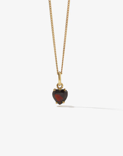Meadowlark Heart Jewel Necklace - 23k Gold Plated  Hyde Boutique   