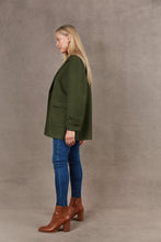 Load image into Gallery viewer, Eb &amp; Ive Mohave Blazer - Olive  Hyde Boutique   
