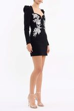 Load image into Gallery viewer, Rebecca Vallance Monroe L/S Mini Dress - Black  Hyde Boutique   
