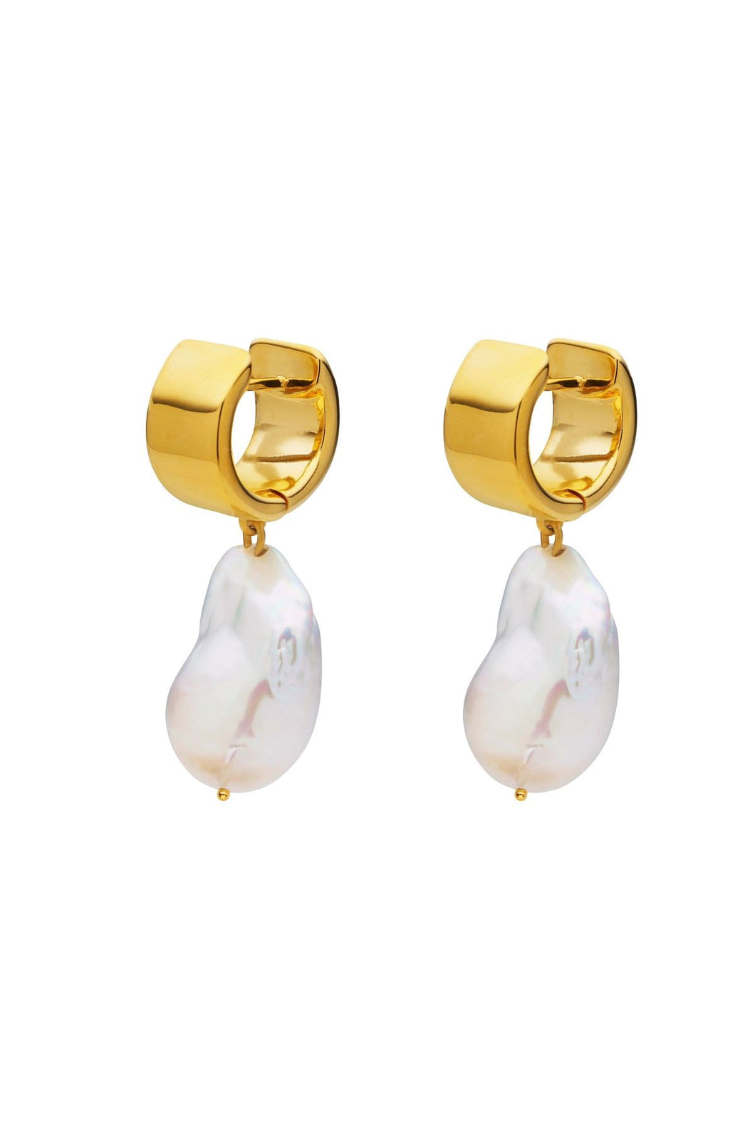 Amber Sceats Maldives Earrings - Gold + Pearl  Hyde Boutique   