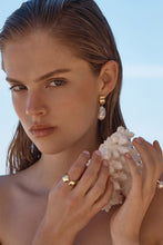 Load image into Gallery viewer, Amber Sceats Maldives Earrings - Gold + Pearl  Hyde Boutique   
