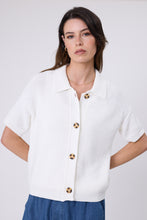 Load image into Gallery viewer, Marlow Marina Knit Tank - Chalk
