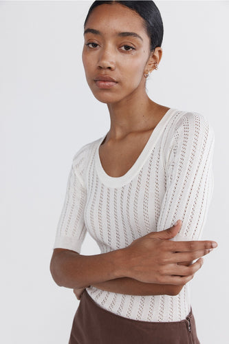 Marle Sidra Top - Ivory  Hyde Boutique   