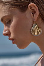 Load image into Gallery viewer, Amber Sceats Milos Earrings - Gold + Crystal  Hyde Boutique   
