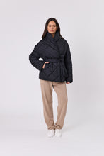 Load image into Gallery viewer, Marlow Montana Wrap Coat - Black Hyde Boutique

