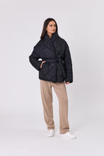 Load image into Gallery viewer, Marlow Montana Wrap Coat - Black Hyde Boutique
