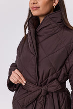 Load image into Gallery viewer, Marlow Montana Wrap Coat - Carob Hyde Boutique
