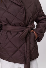 Load image into Gallery viewer, Marlow Montana Wrap Coat - Carob Hyde Boutique
