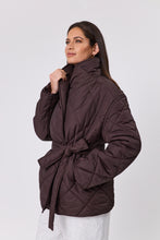 Load image into Gallery viewer, Marlow Montana Wrap Coat - Carob Hyde Boutique
