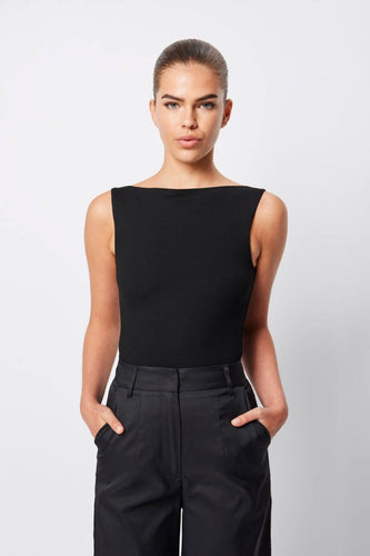 Mossman Aries Top - Black Hyde Boutique