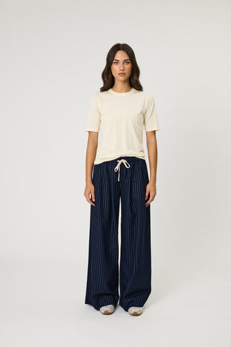Remain Rhodes Pant - Midnight Stripe Hyde Boutique