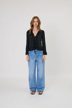Load image into Gallery viewer, Remain Elora Tie Top - Black Hyde Boutique
