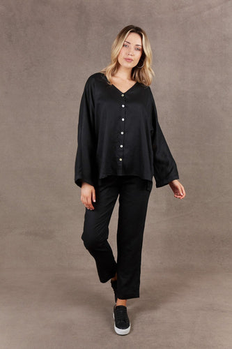 Eb & Ive Nama Relax Top - Ebony  Hyde Boutique   