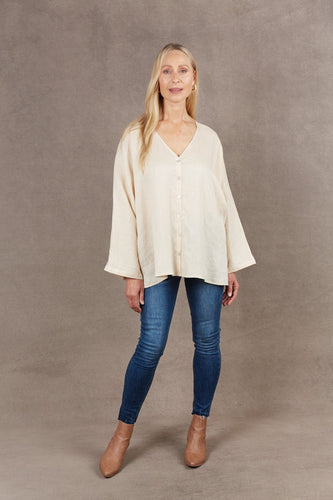 Eb & Ive Nama Relax Top - Vanilla  Hyde Boutique   